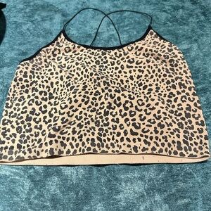 No Boundaries Beige and Black Shirt